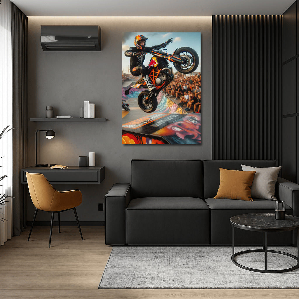 Extreme Ride: KTM Pushes Limits at Skate Park