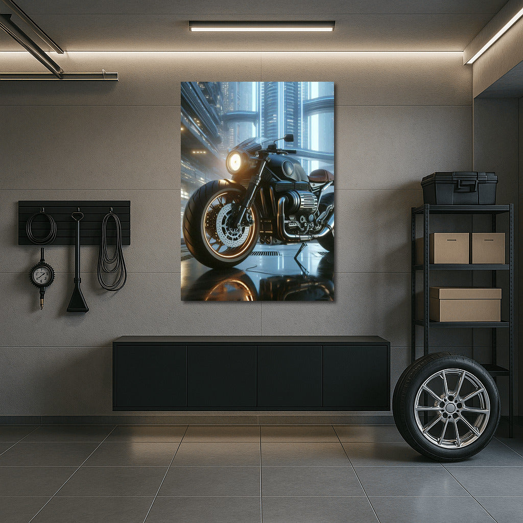 Future Speed: Moto Guzzi in the Shining Metropolis