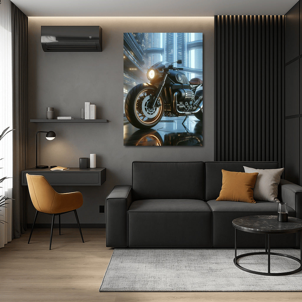 Future Speed: Moto Guzzi in the Shining Metropolis