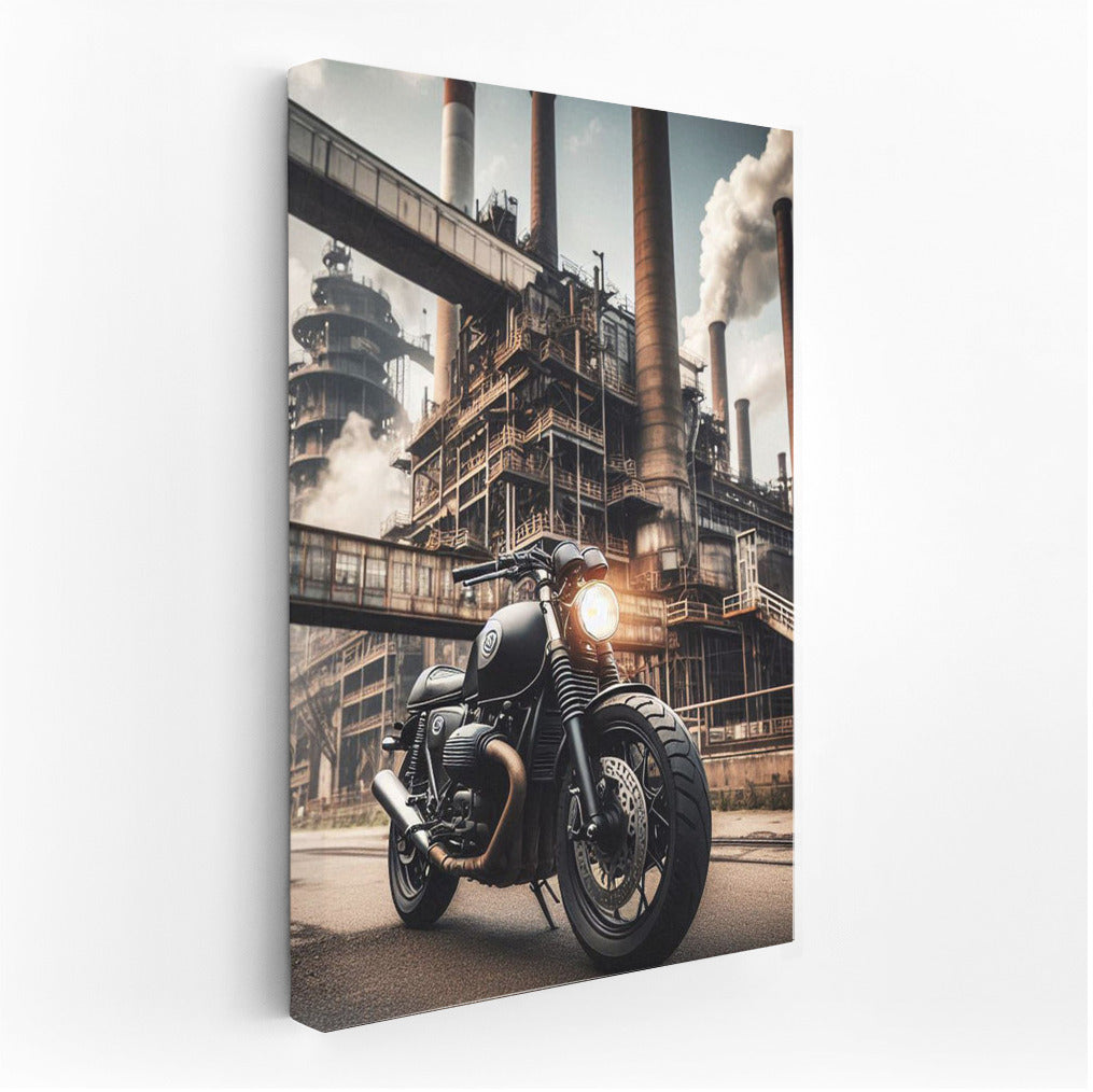 Freedom on Moto Guzzi: Industrial Symphony
