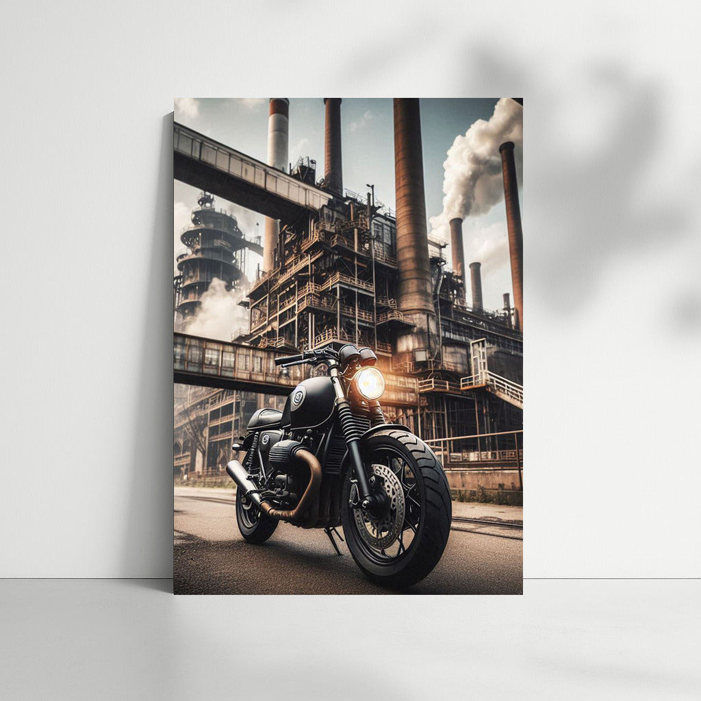 Freedom on Moto Guzzi: Industrial Symphony