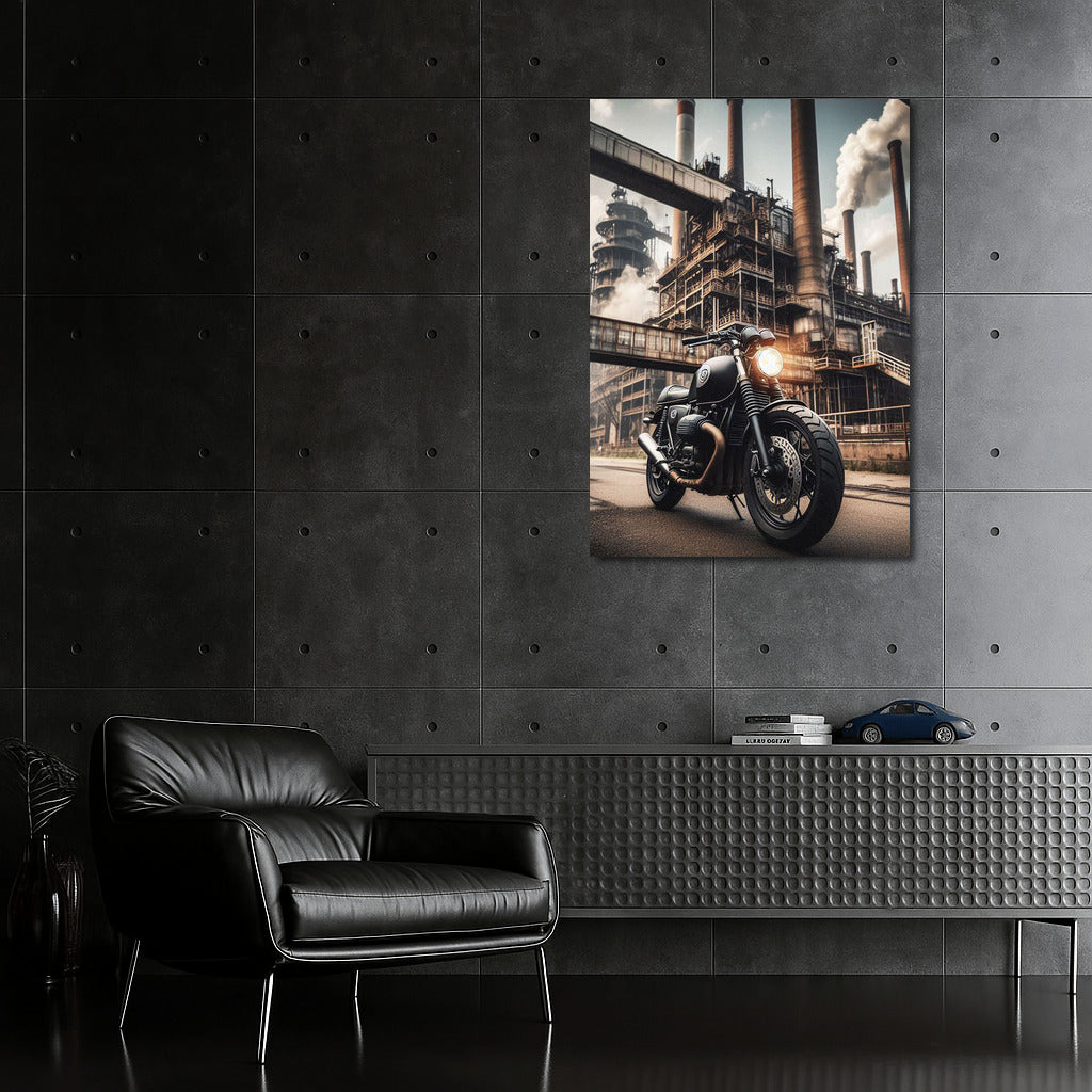 Freedom on Moto Guzzi: Industrial Symphony