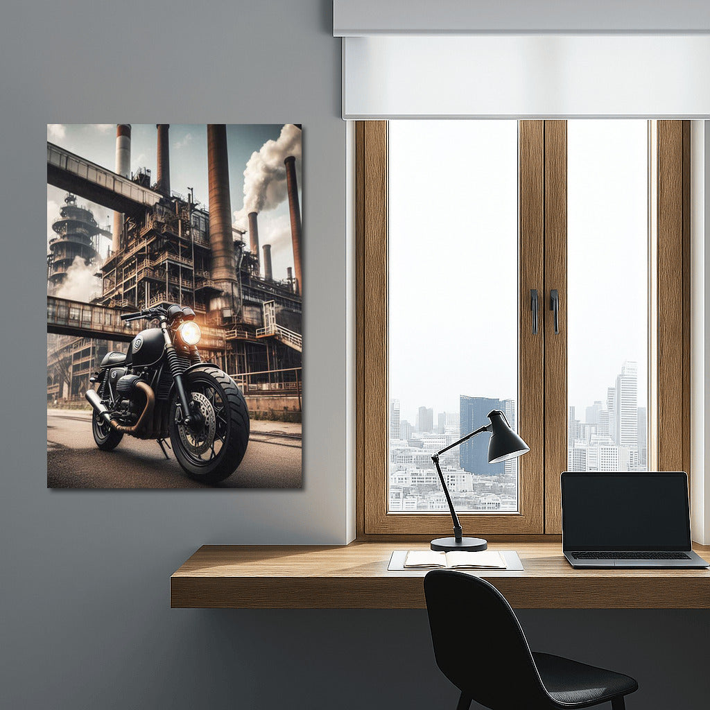 Freedom on Moto Guzzi: Industrial Symphony