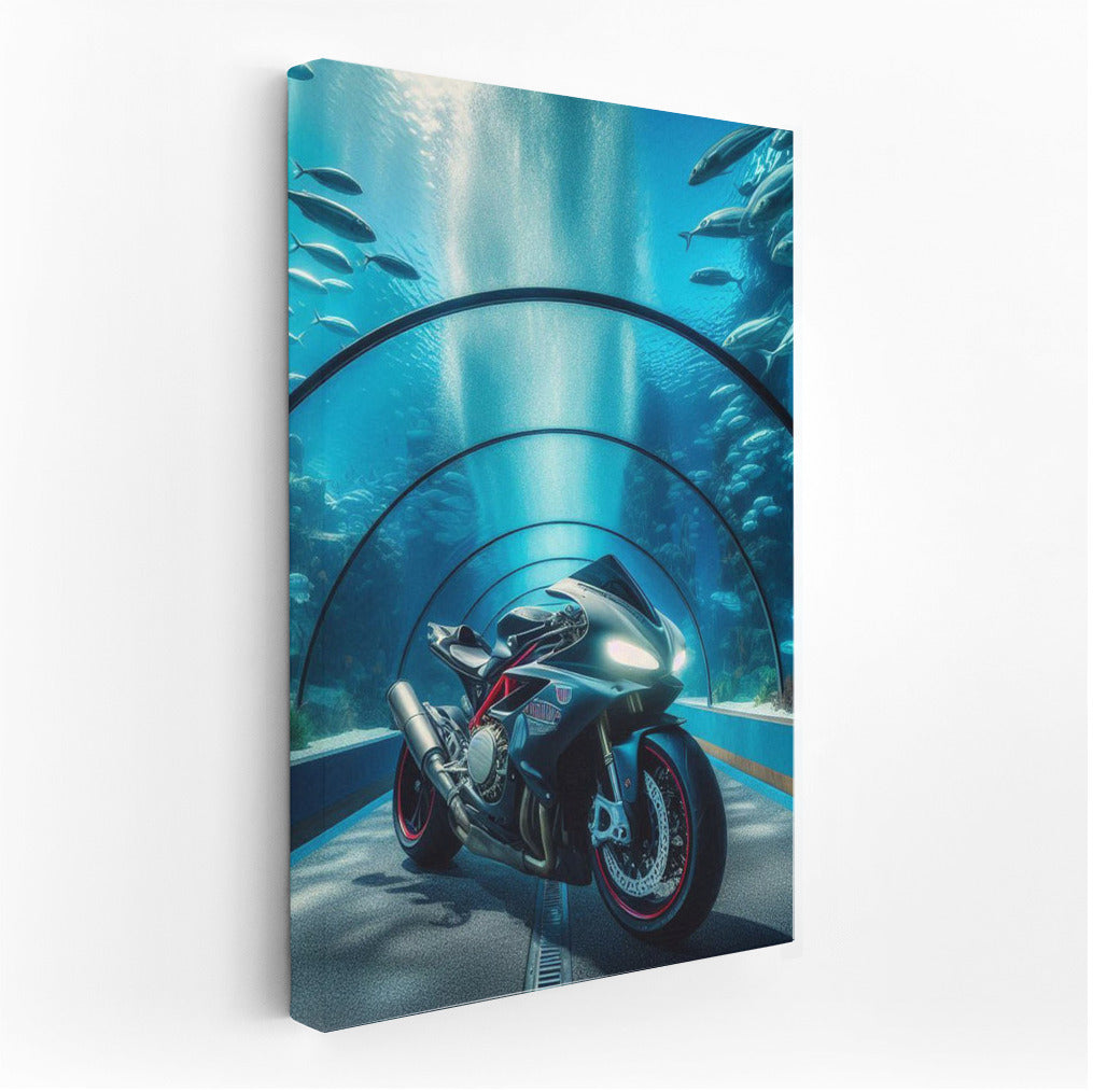 Speed Breakthrough: MV Agusta in Underwater Tunnel