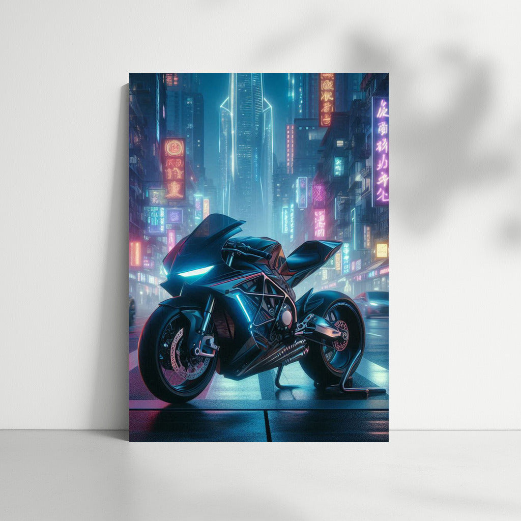 MV Agusta Speed: Lights and Dynamics of a Futuristic City