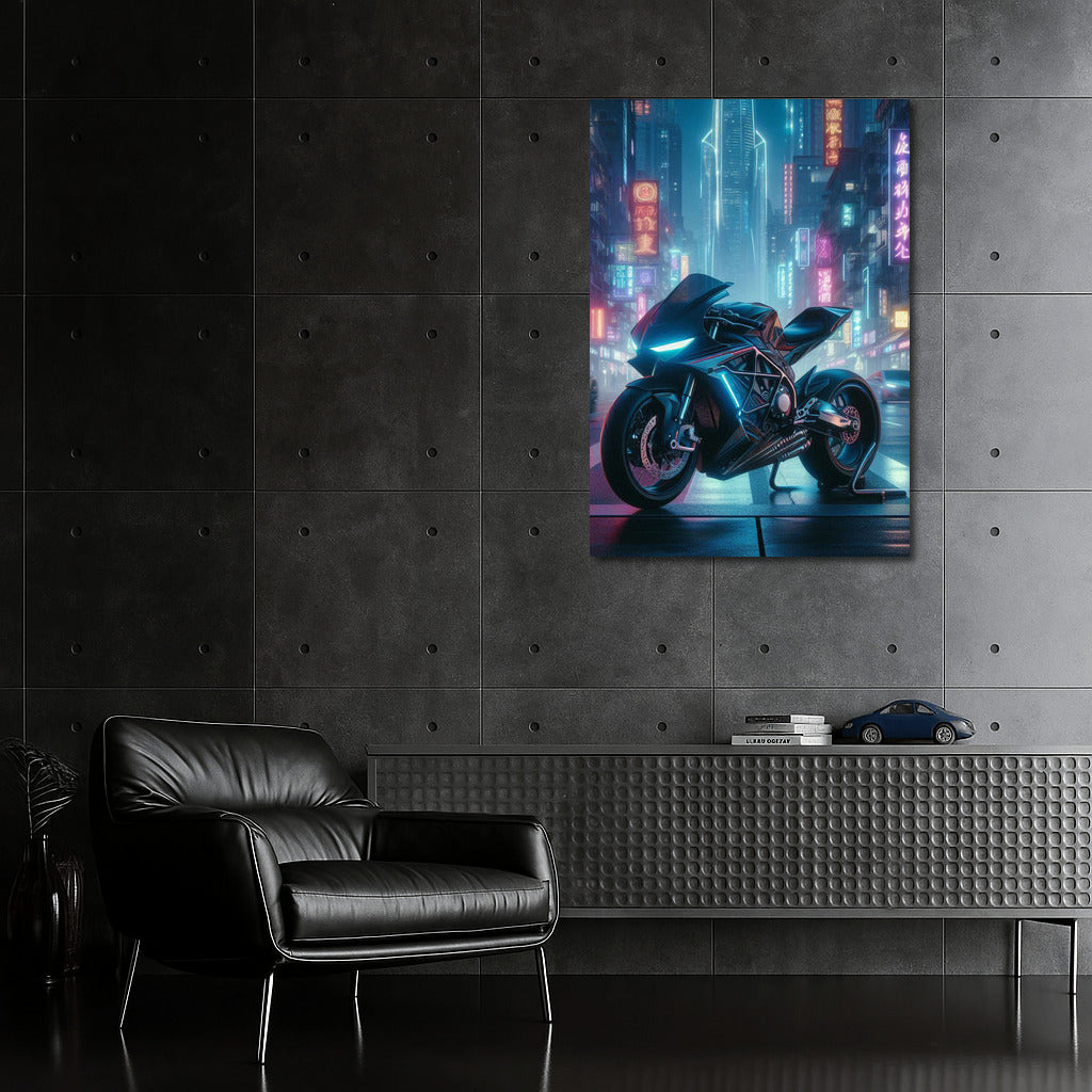 MV Agusta Speed: Lights and Dynamics of a Futuristic City