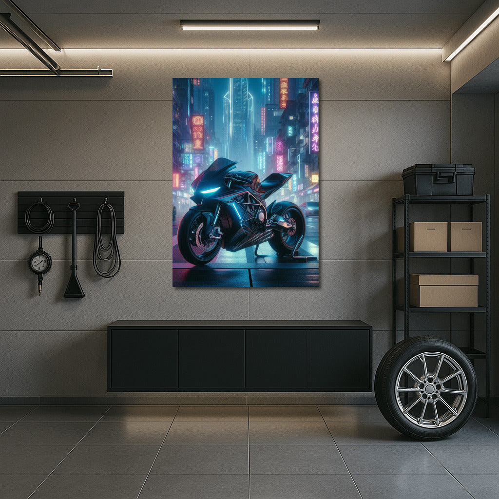 MV Agusta Speed: Lights and Dynamics of a Futuristic City