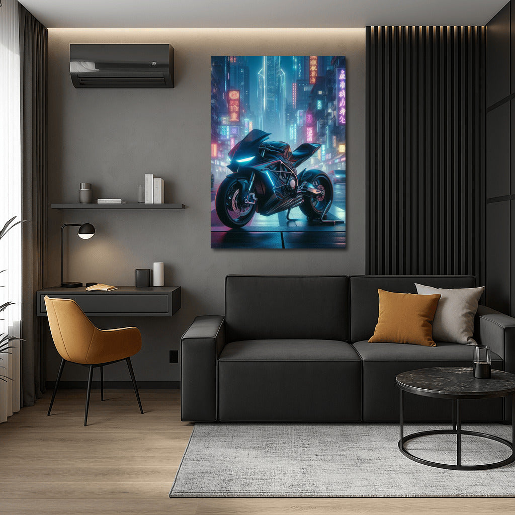 MV Agusta Speed: Lights and Dynamics of a Futuristic City