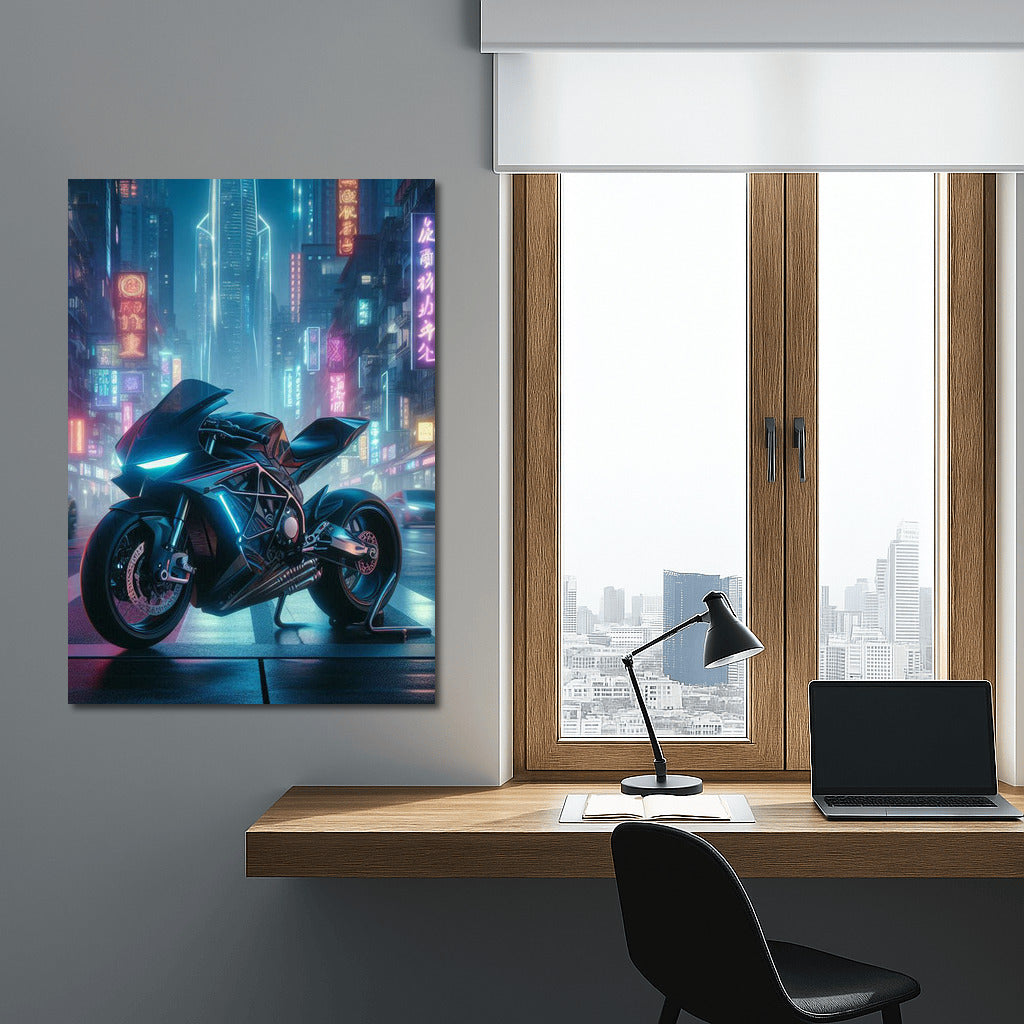 MV Agusta Speed: Lights and Dynamics of a Futuristic City