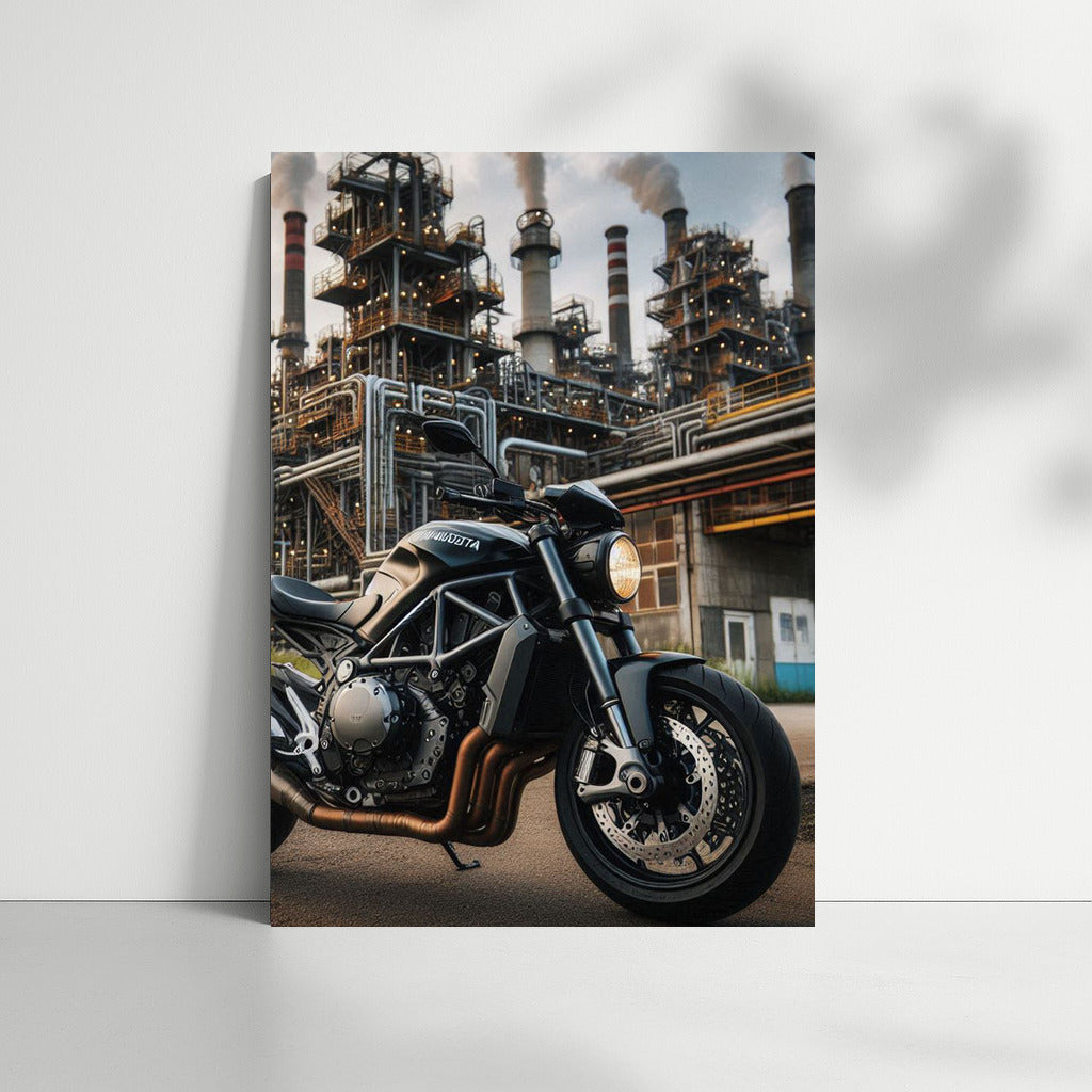Speed and Steel: MV Agusta in the Industrial Zone