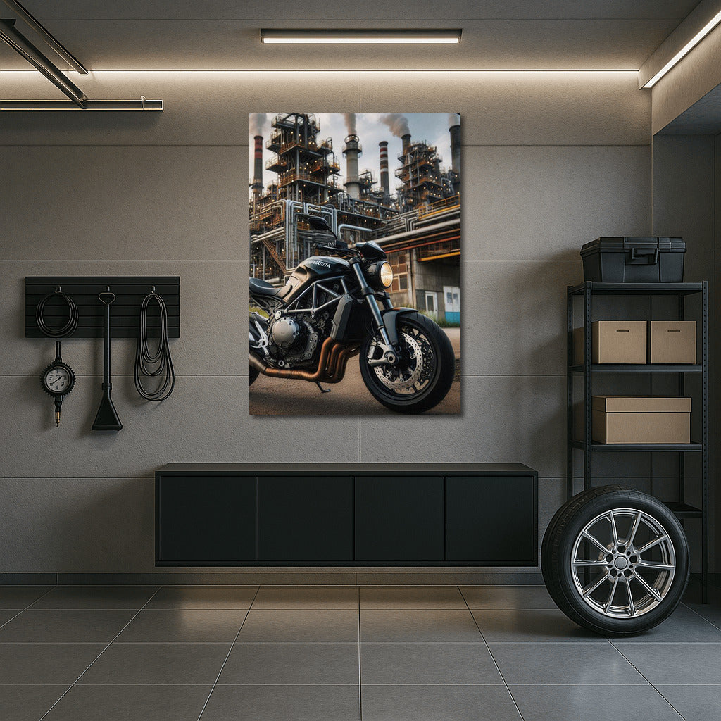 Speed and Steel: MV Agusta in the Industrial Zone