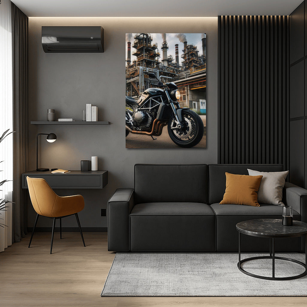 Speed and Steel: MV Agusta in the Industrial Zone