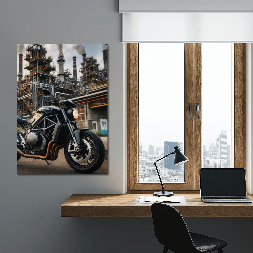 Speed and Steel: MV Agusta in the Industrial Zone