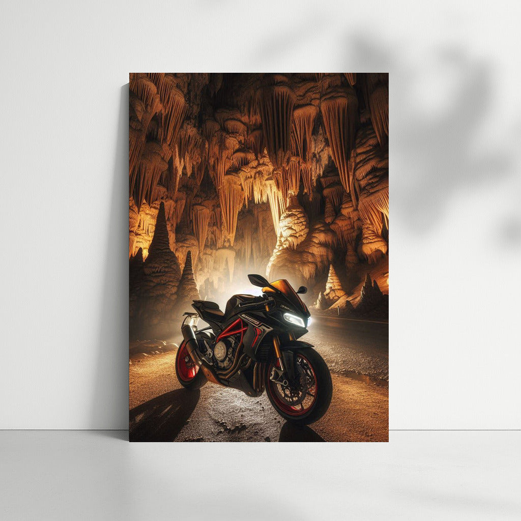 MV Agusta: Grandeur in Caves with Stalactites and Stalagmites