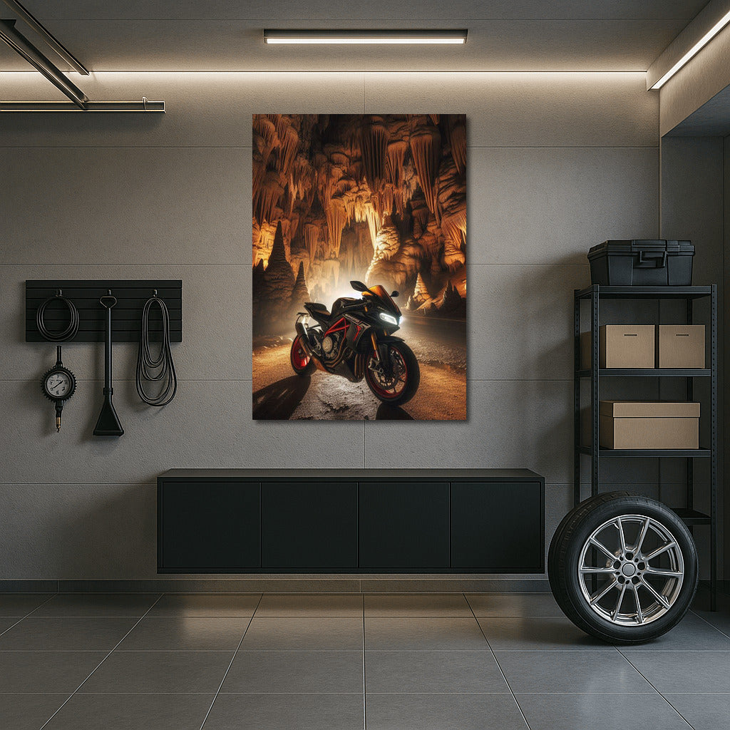 MV Agusta: Grandeur in Caves with Stalactites and Stalagmites