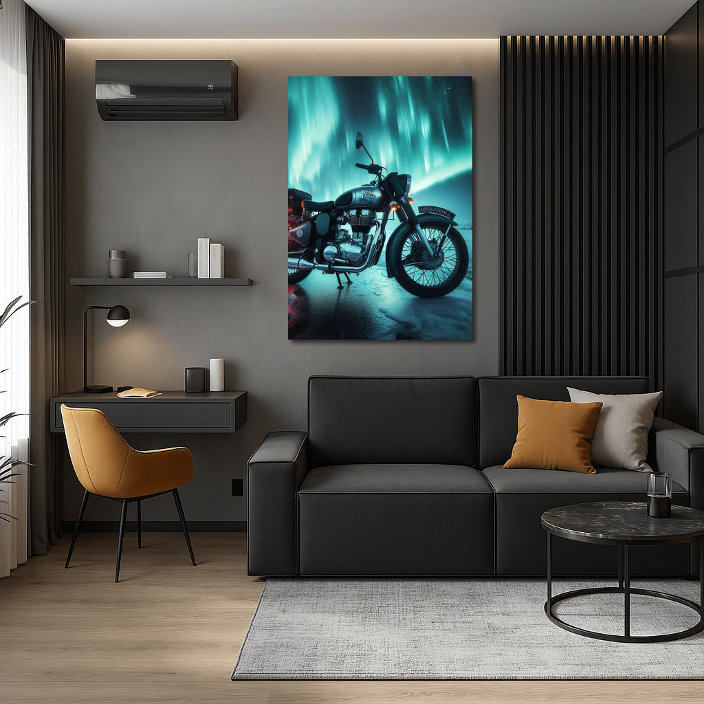 Royal Enfield: Speed Under the Northern Lights