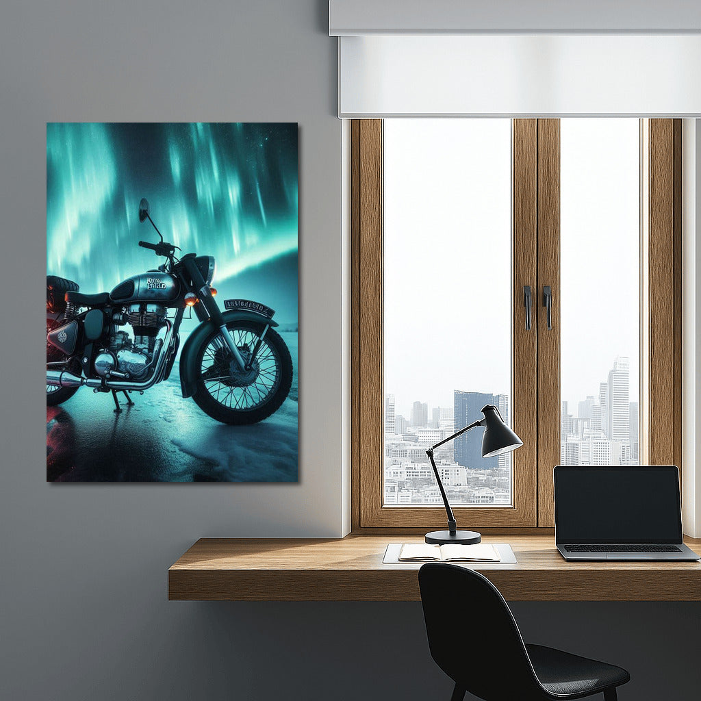 Royal Enfield: Speed Under the Northern Lights