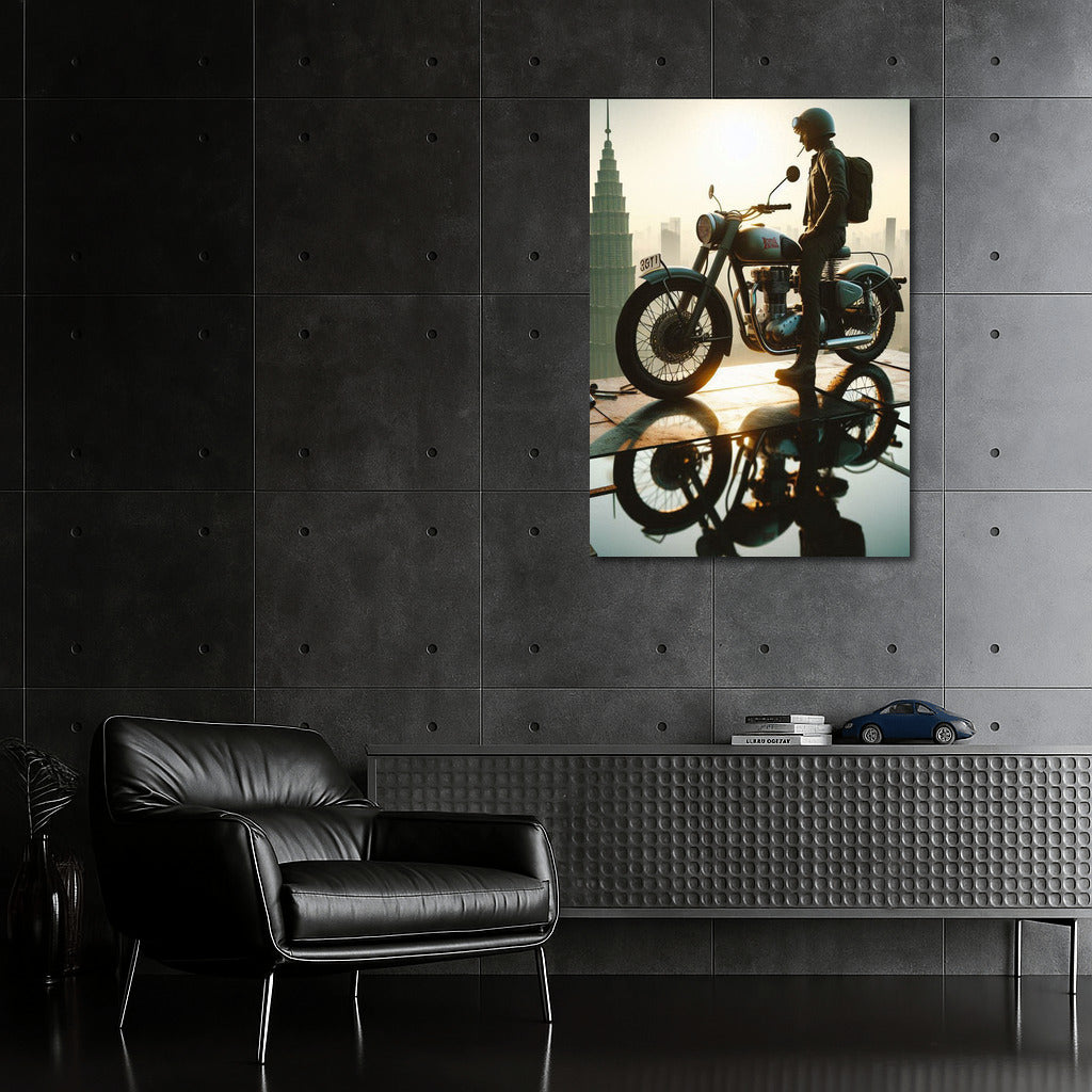 Royal Enfield: Freedom on Top of a Skyscraper