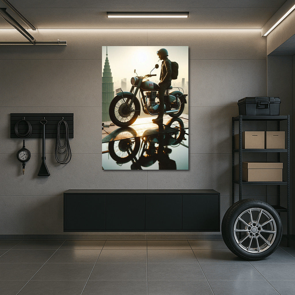 Royal Enfield: Freedom on Top of a Skyscraper