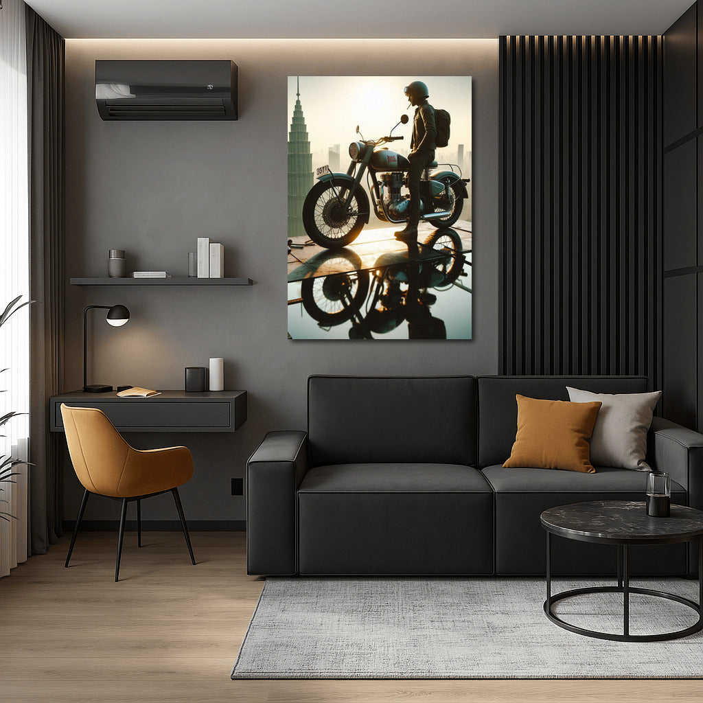 Royal Enfield: Freedom on Top of a Skyscraper