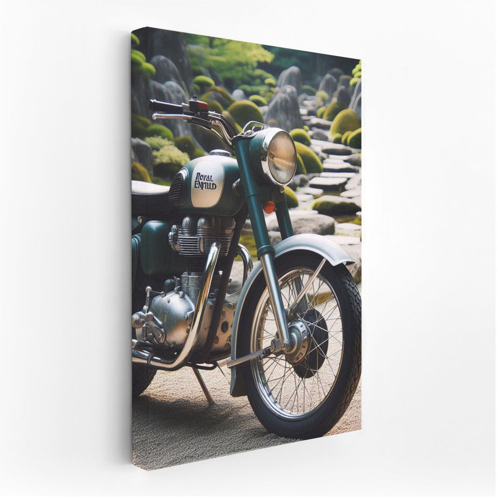 Royal Enfield: Retro Legend in the Stone Garden