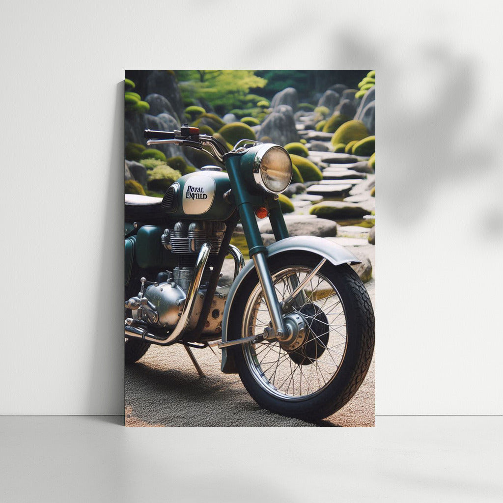 Royal Enfield: Retro Legend in the Stone Garden