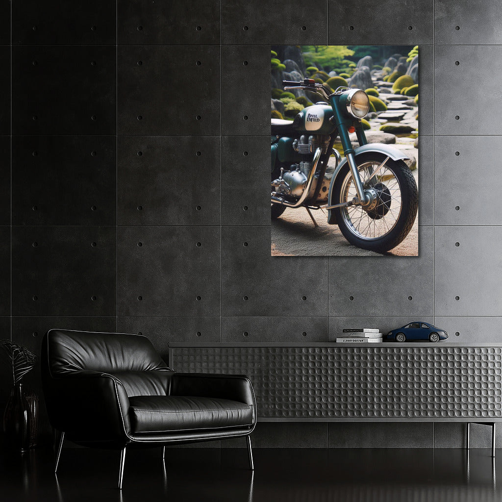 Royal Enfield: Retro Legend in the Stone Garden