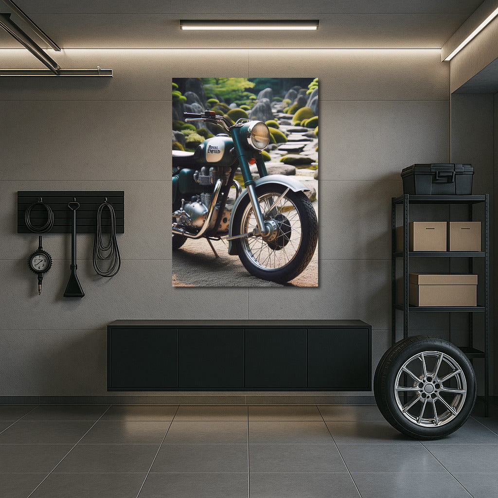 Royal Enfield: Retro Legend in the Stone Garden