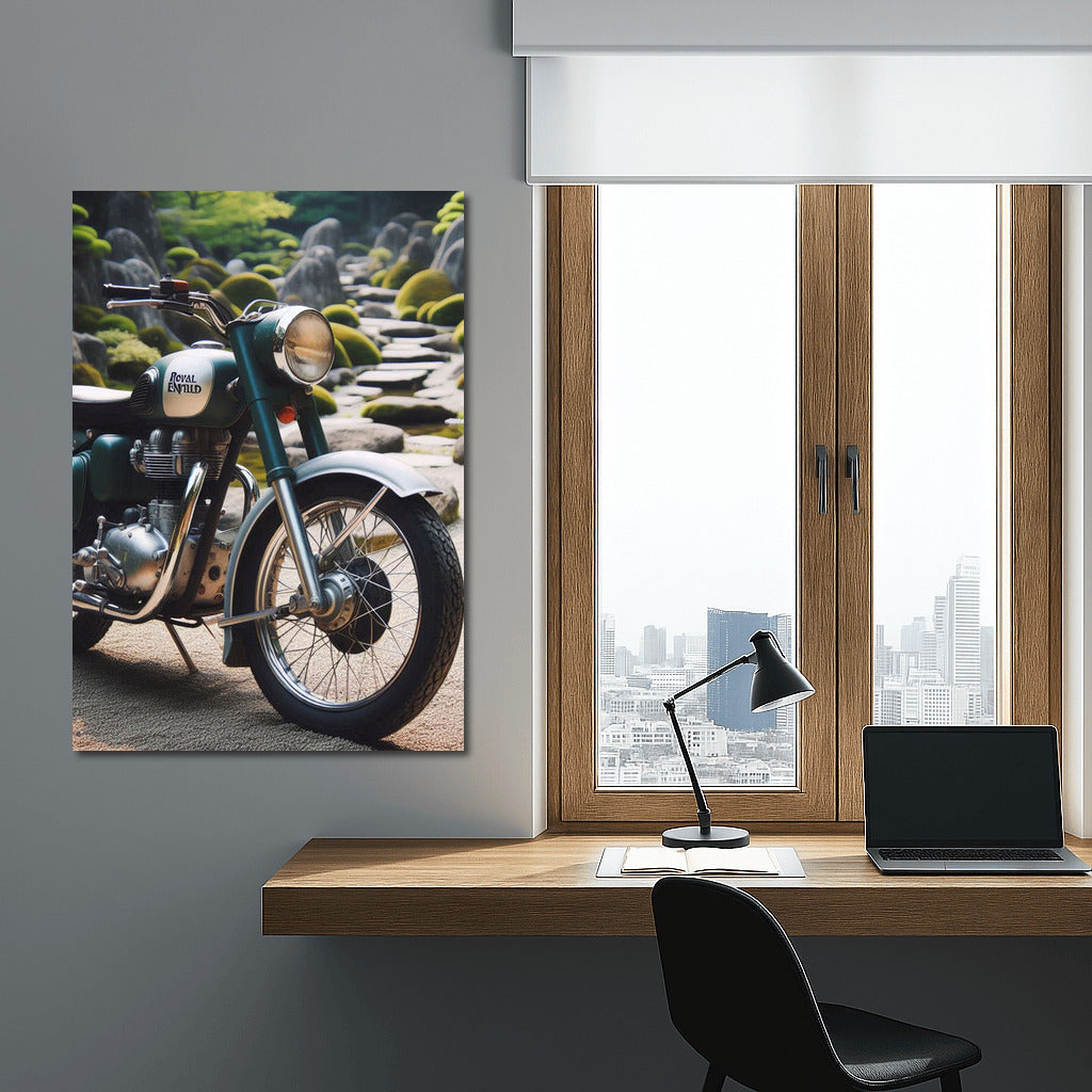 Royal Enfield: Retro Legend in the Stone Garden