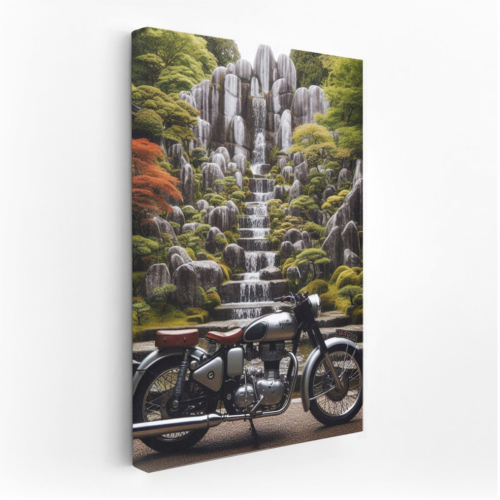 Royal Enfield: Harmony in the Rock Garden