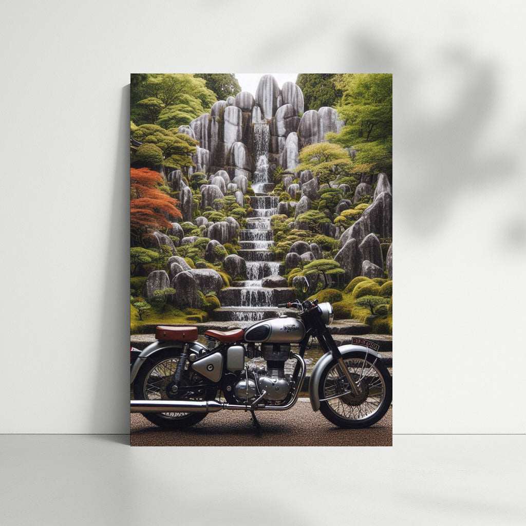 Royal Enfield: Harmony in the Rock Garden