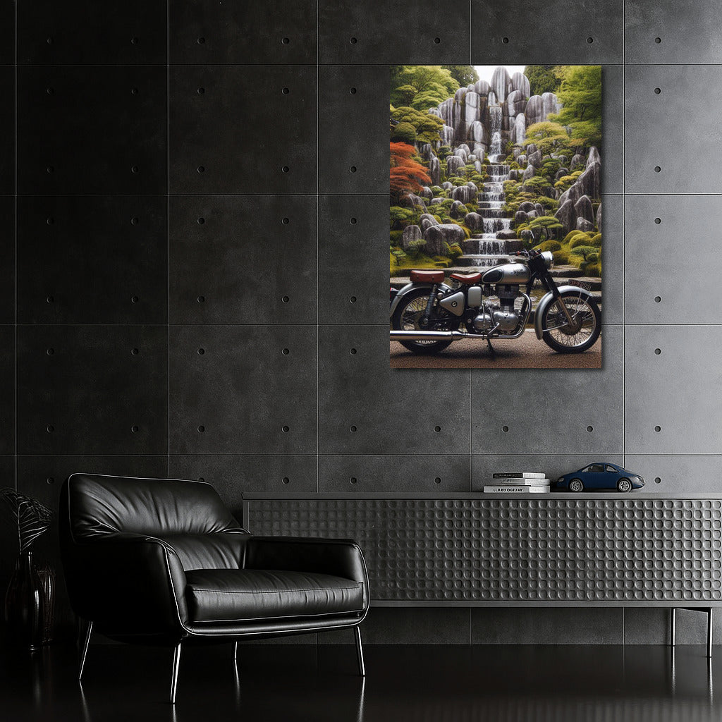 Royal Enfield: Harmony in the Rock Garden