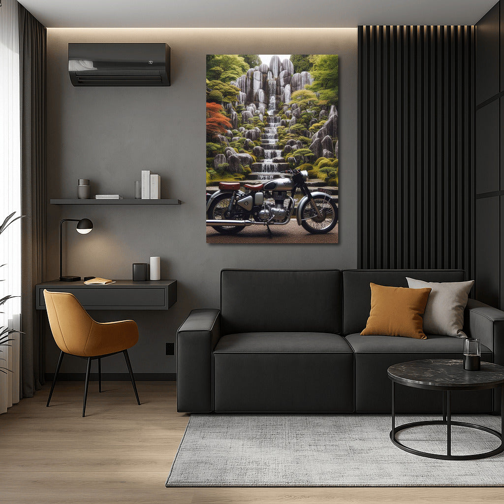 Royal Enfield: Harmony in the Rock Garden