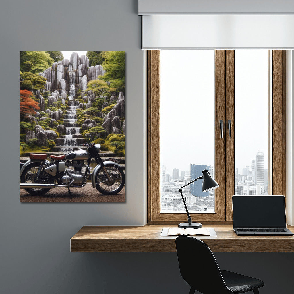 Royal Enfield: Harmony in the Rock Garden