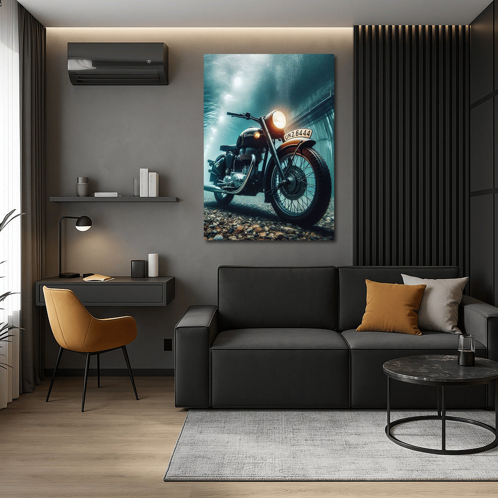 Royal Enfield: Speed in the Underwater Tunnel