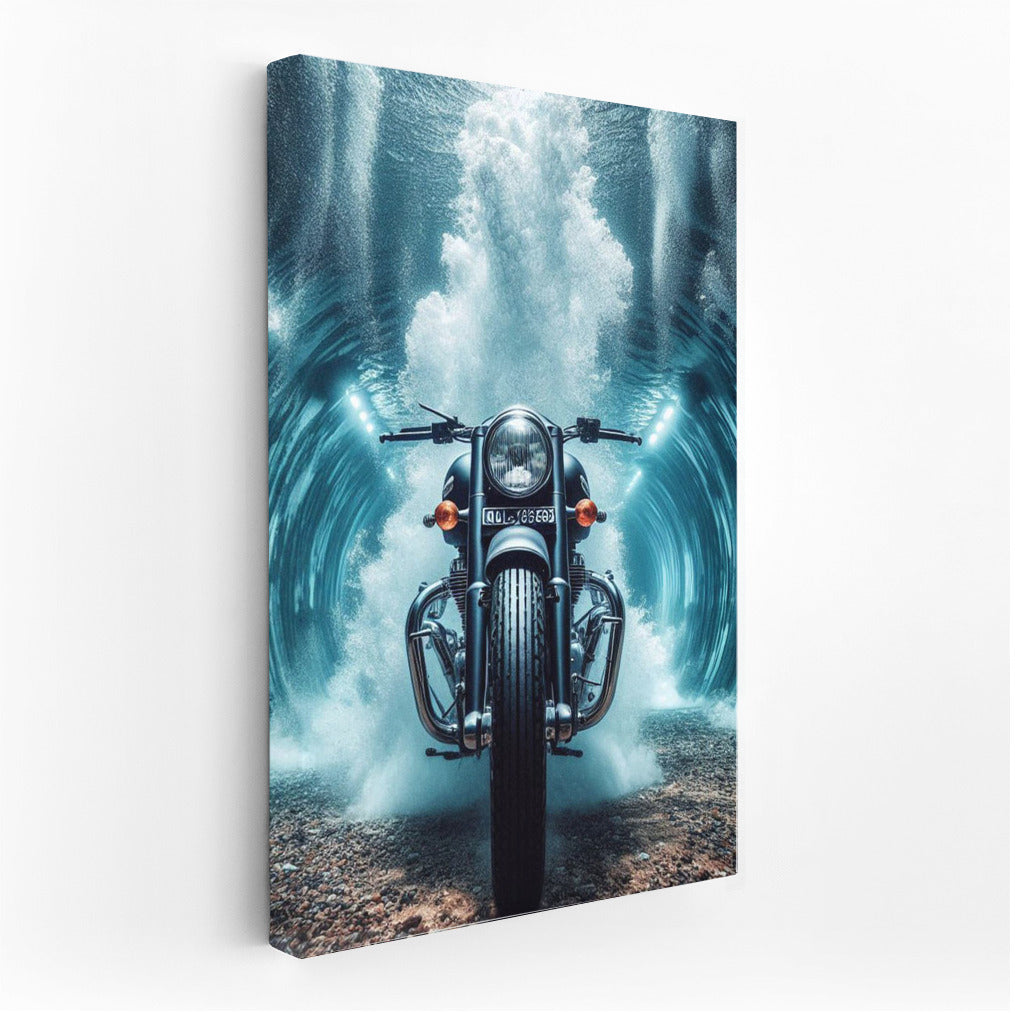 Royal Enfield: Speed in the Underwater Tunnel