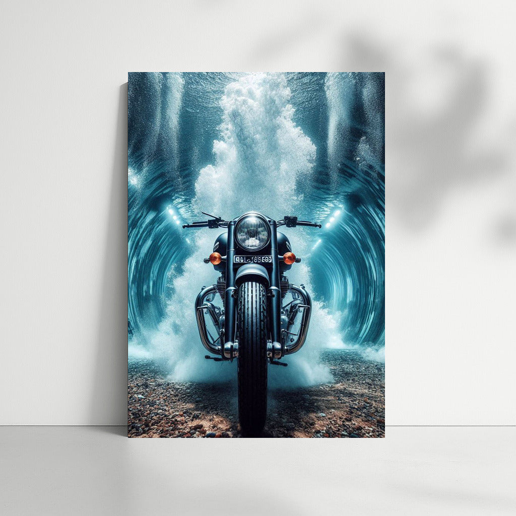 Royal Enfield: Speed in the Underwater Tunnel