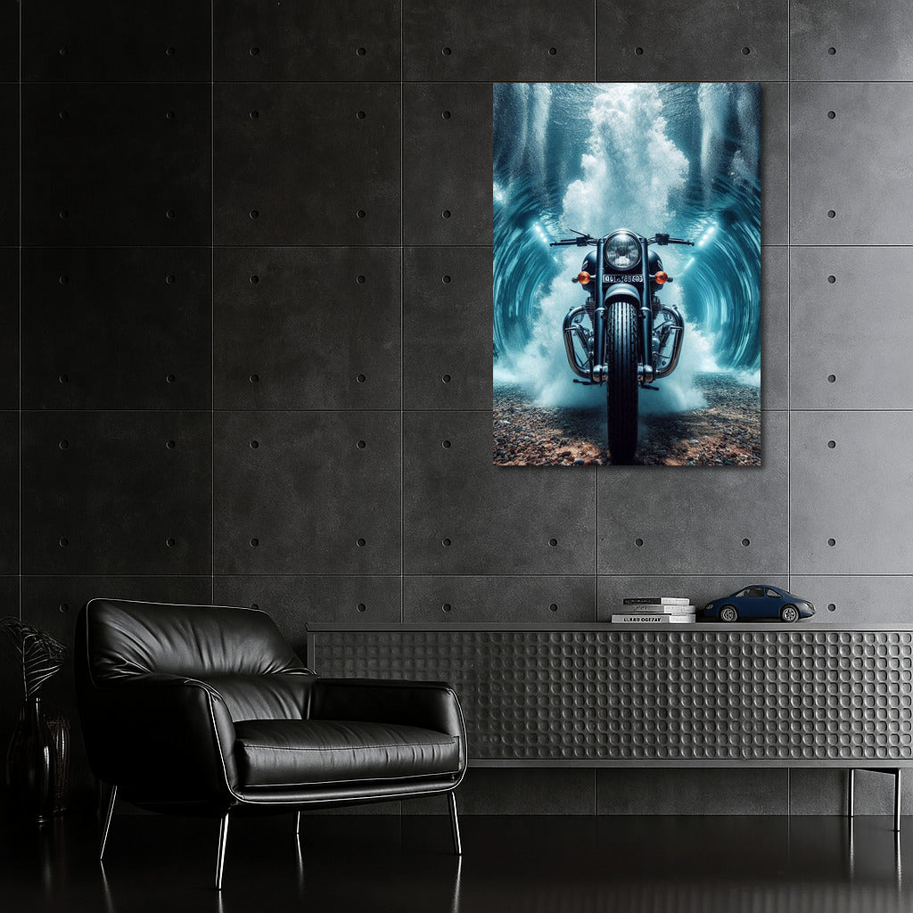 Royal Enfield: Speed in the Underwater Tunnel