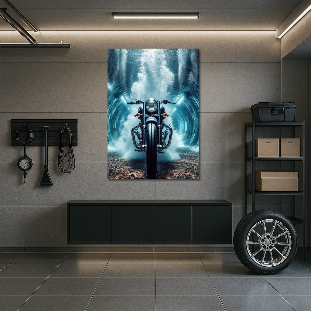 Royal Enfield: Speed in the Underwater Tunnel
