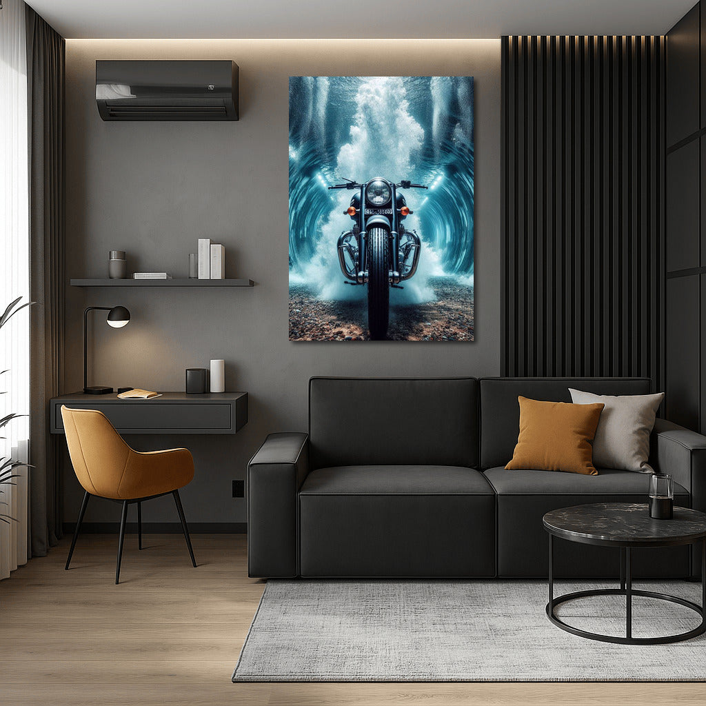 Royal Enfield: Speed in the Underwater Tunnel