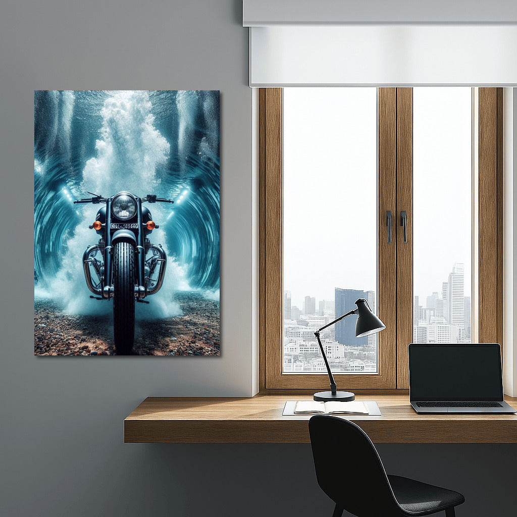 Royal Enfield: Speed in the Underwater Tunnel