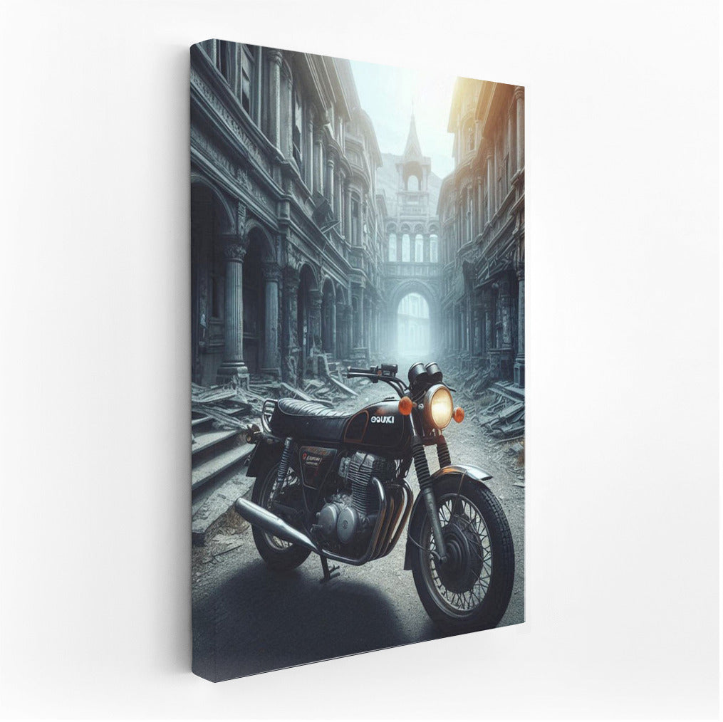 Suzuki in Mystical Ghost Town: A Landscape for Adventurers