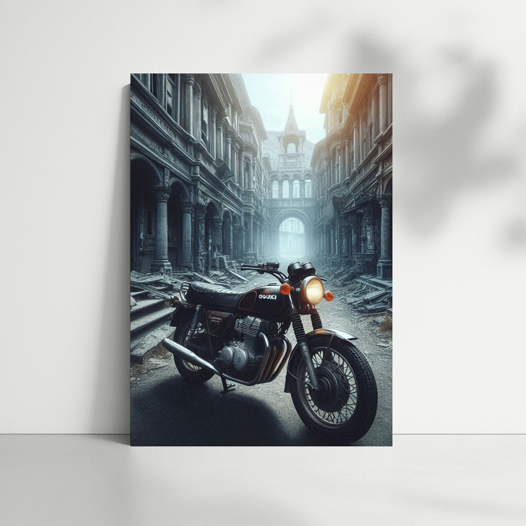 Suzuki in Mystical Ghost Town: A Landscape for Adventurers