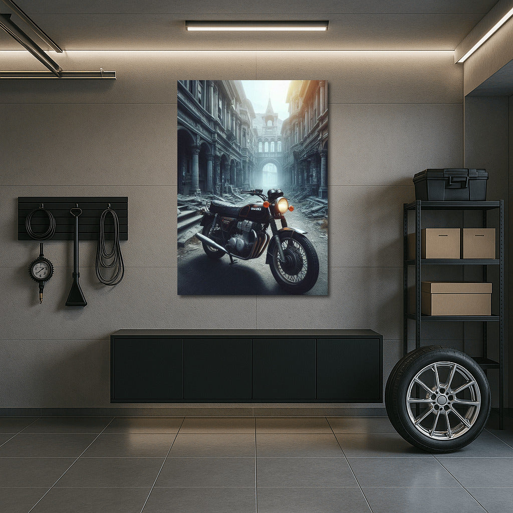 Suzuki in Mystical Ghost Town: A Landscape for Adventurers