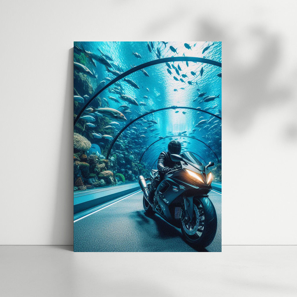 Suzuki Speed: Underwater Travel in the Tunnel