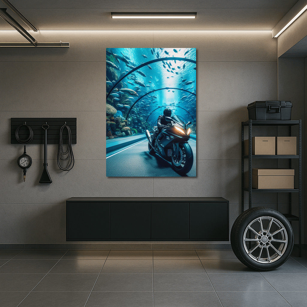 Suzuki Speed: Underwater Travel in the Tunnel