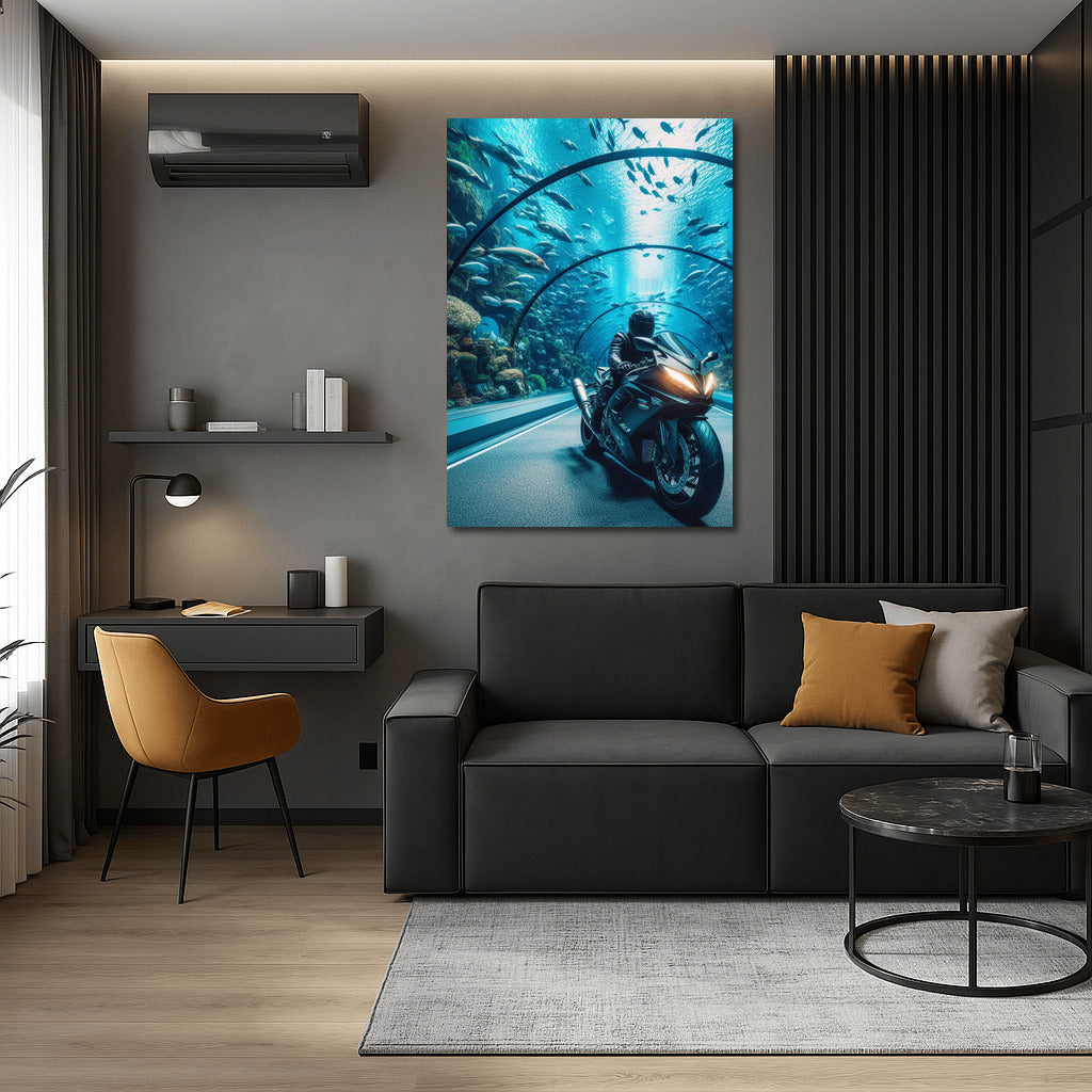 Suzuki Speed: Underwater Travel in the Tunnel