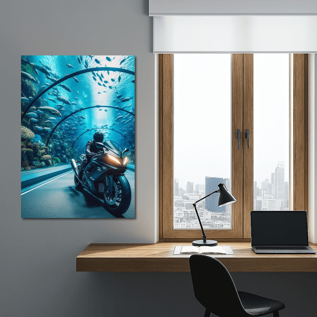 Suzuki Speed: Underwater Travel in the Tunnel