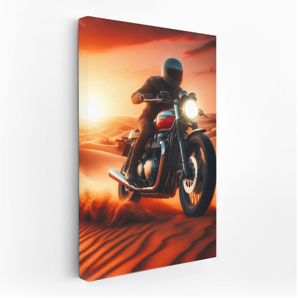 Triumph in the Sunset Desert: Power and Freedom on the Road