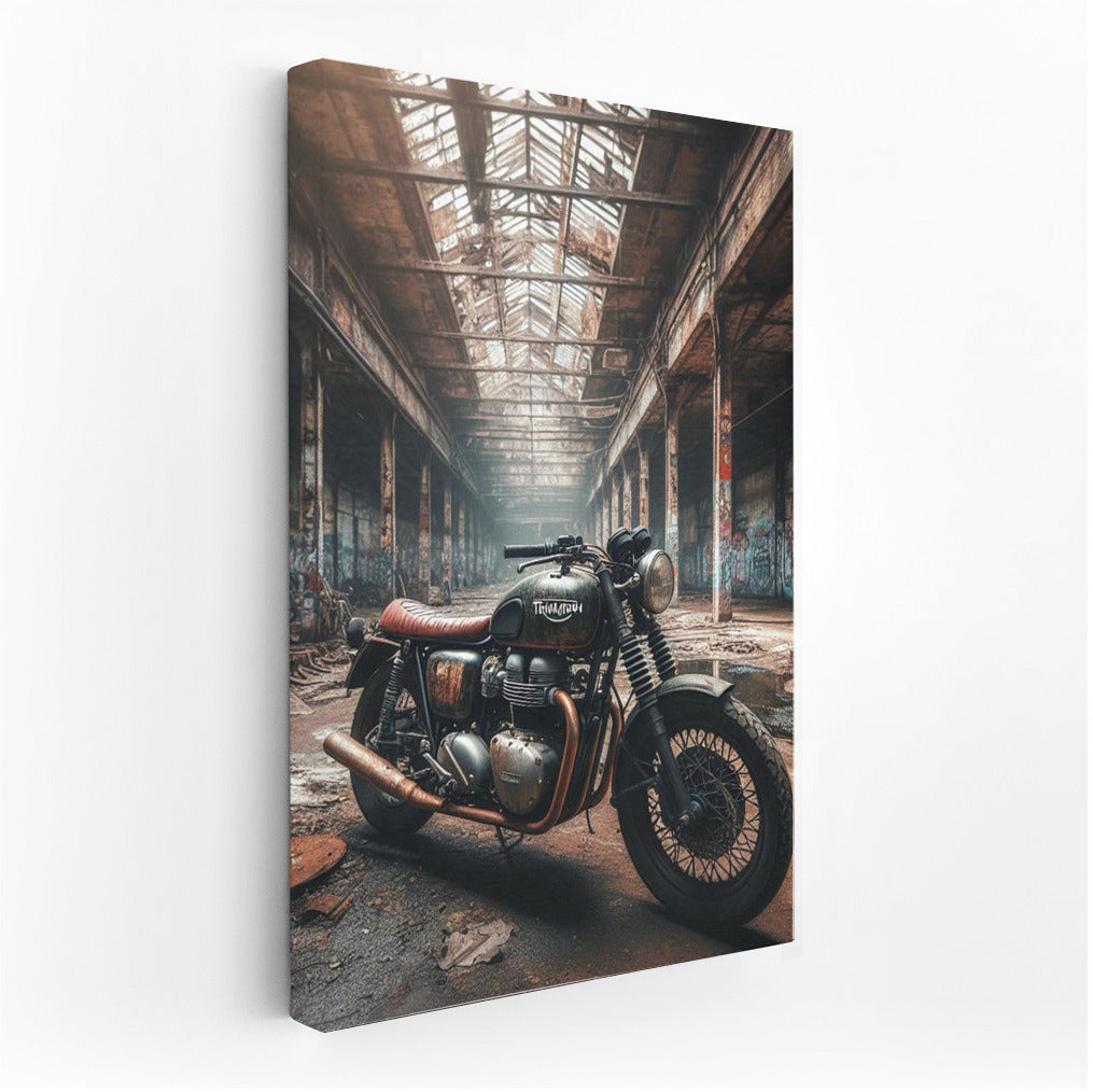 Triumph in Abandoned Warehouse: Legend of Freedom